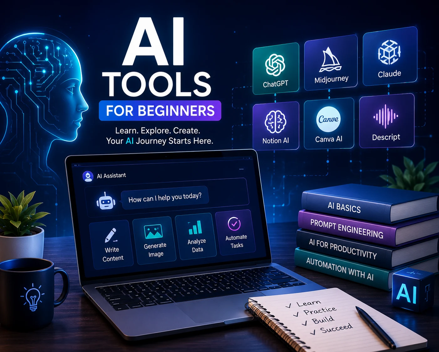 5 AI tools for beginners