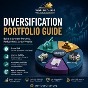 Diversification Portfolio Guide ebook cover - how to reduce risk through smart asset allocation