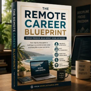 The Remote Career Blueprint ebook cover