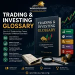 Trading and Investing Glossary ebook cover - plain English definitions of trading and investing terms