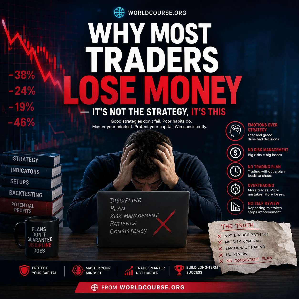 Why Most Traders Lose Money (It's Not the Strategy)