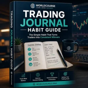 Trading Journal Habit Guide ebook cover - how to build a lasting trade journaling habit