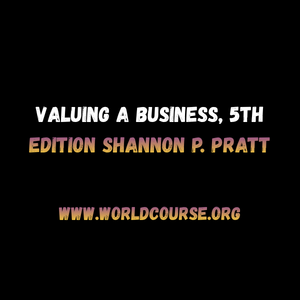 Valuing a Business, 5th Edition – Shannon P. Pratt